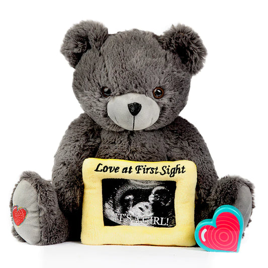 Bear Gray Frame Love at First Sight