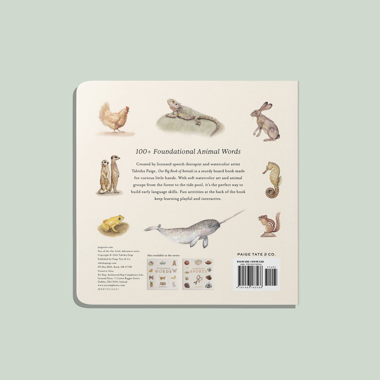 Our Big Book of Animals (Baby Board Book)