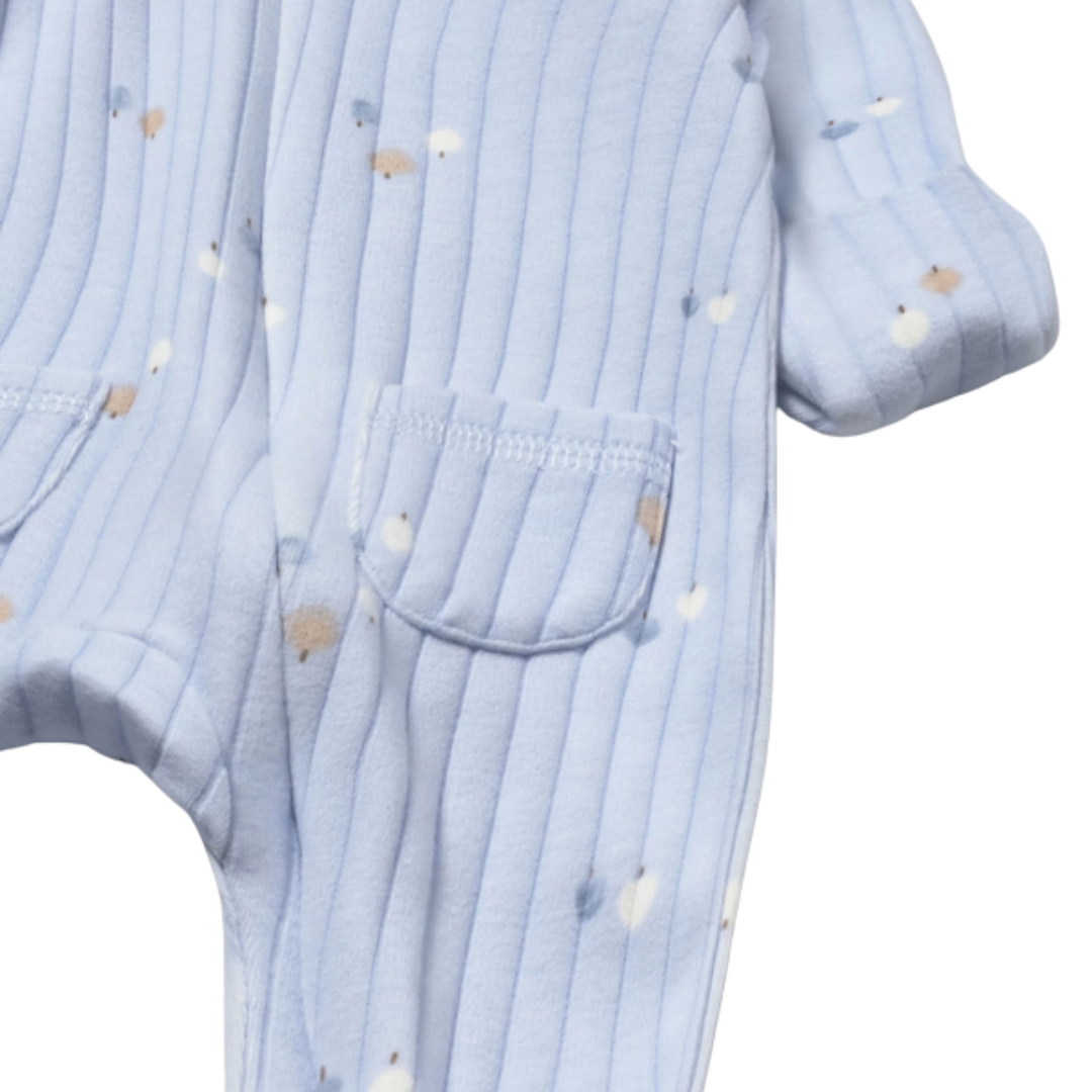 Blue Long Bodysuit