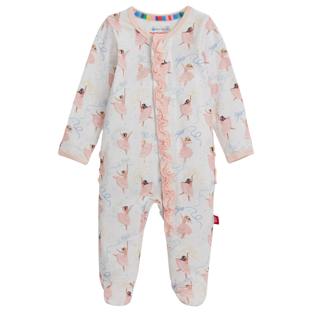 Pretty Plies Ruffle Footie