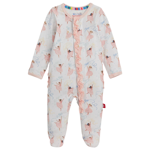 Pretty Plies Ruffle Footie
