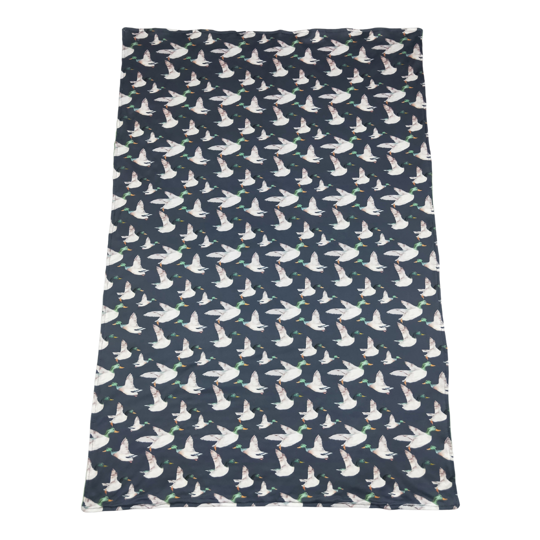 Navy Mallard Blanket