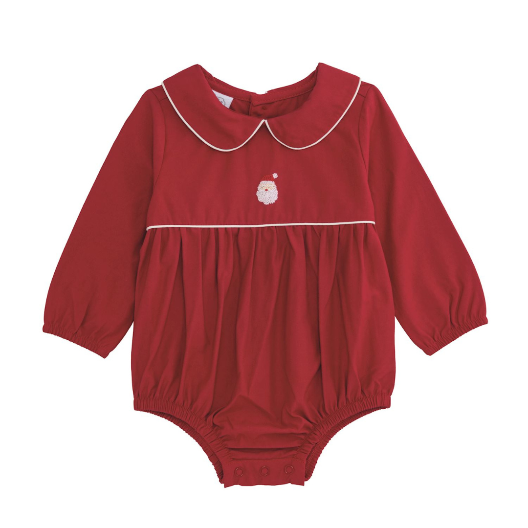 Santa Red Poplin Bubble