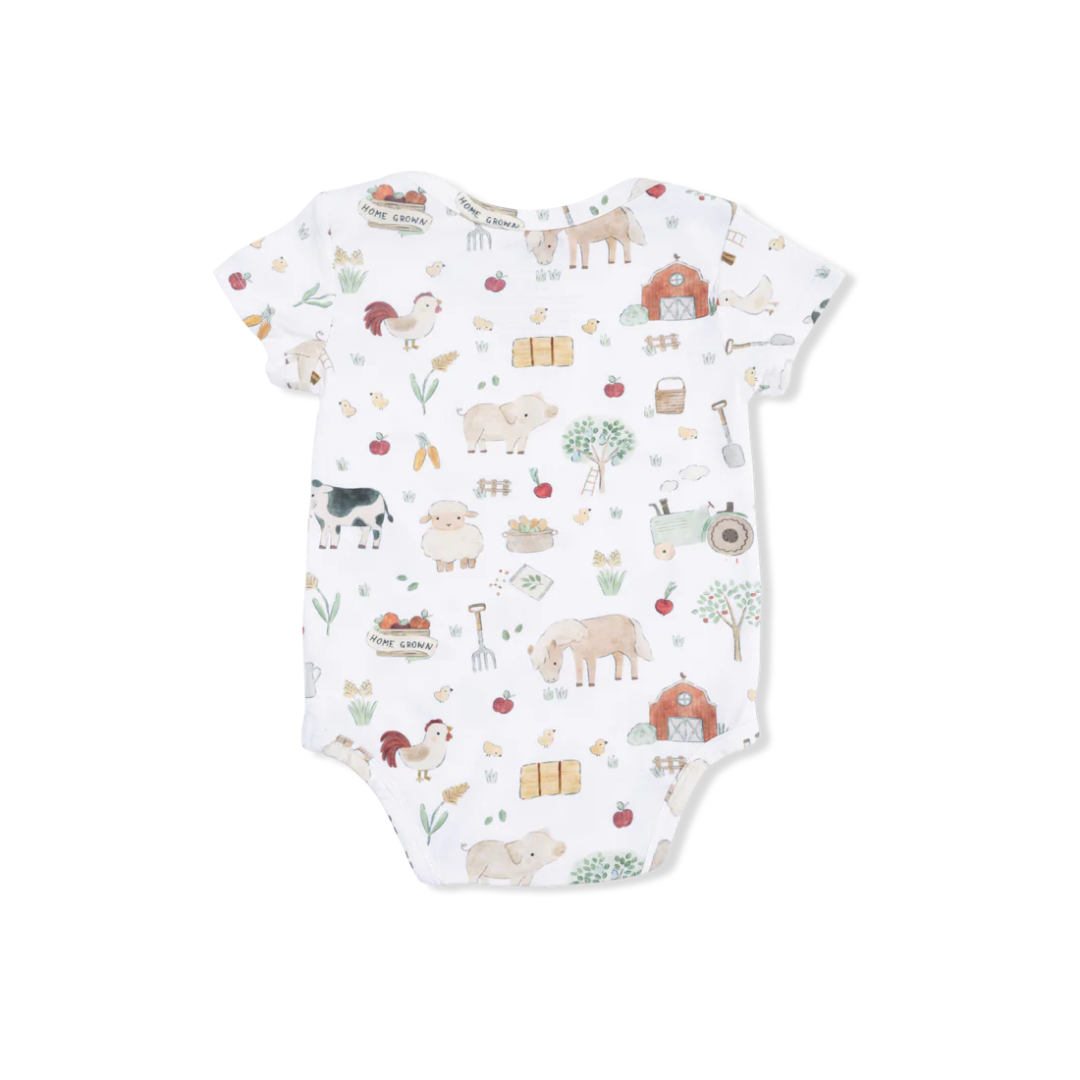 Cute Farm Animals Bodysuit