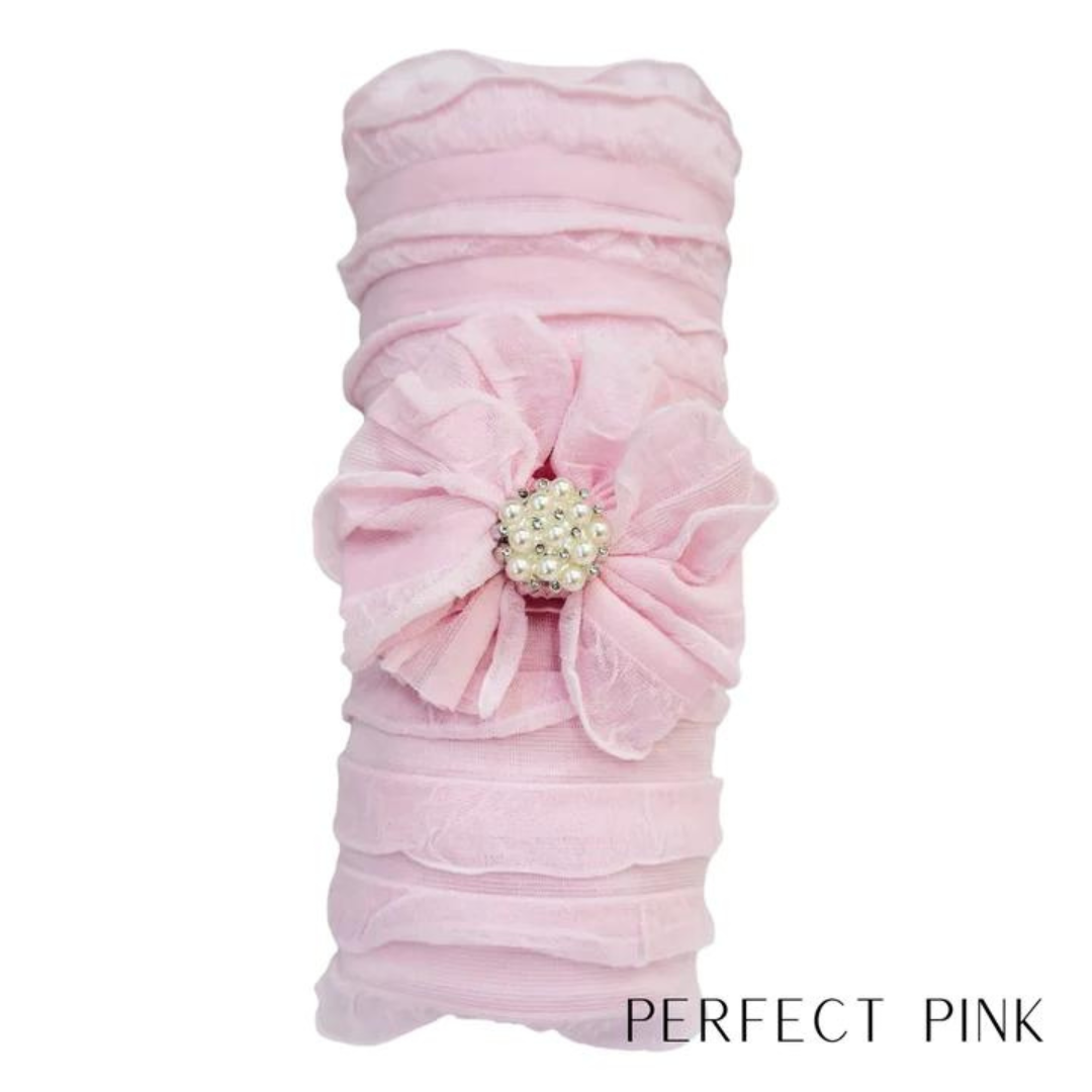 Rockin Royalty Ruffled Swaddle with Bow