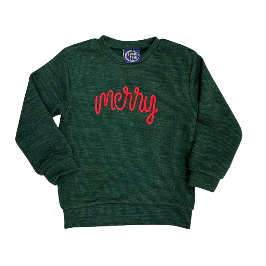 Merry Green Sweater