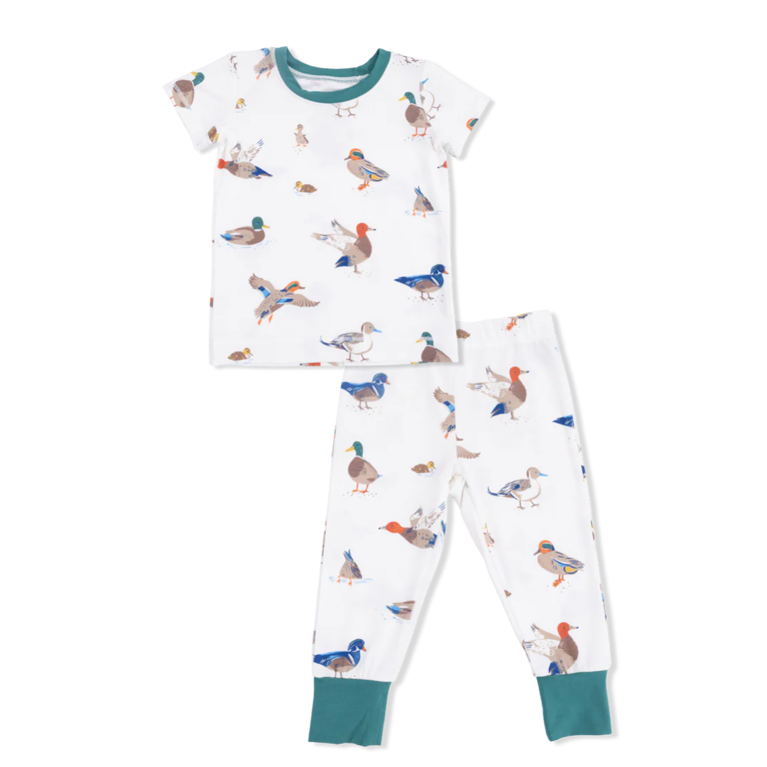 Ducks Short Sleeve Loungewear Set