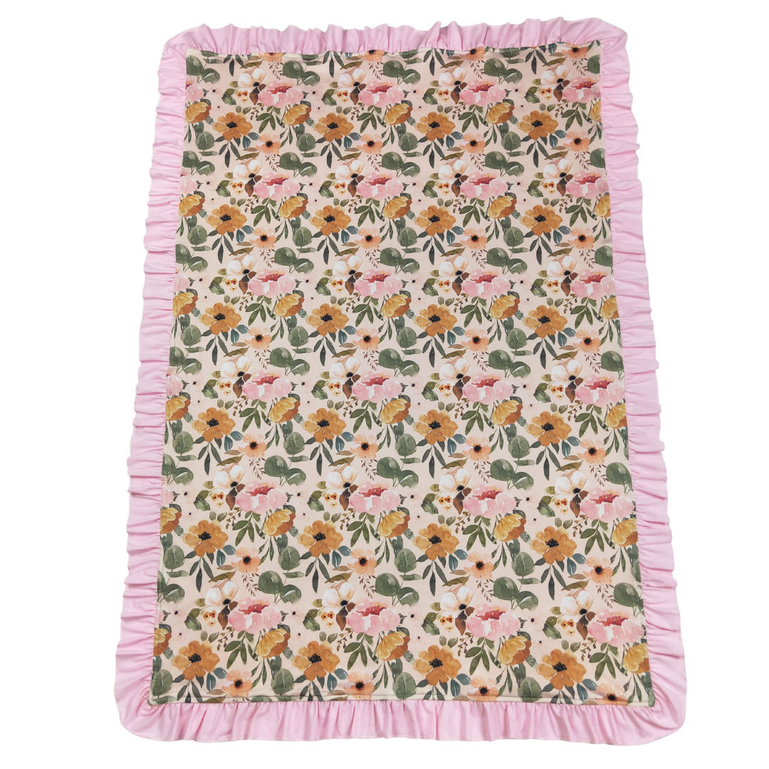Wispy Blooms Blanket