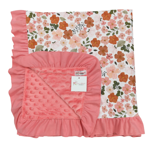 Amber Blooms Blanket