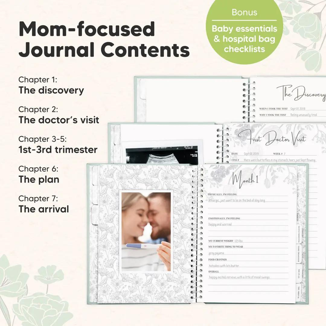 SALE Pregnancy Journal Book For First Time Mom