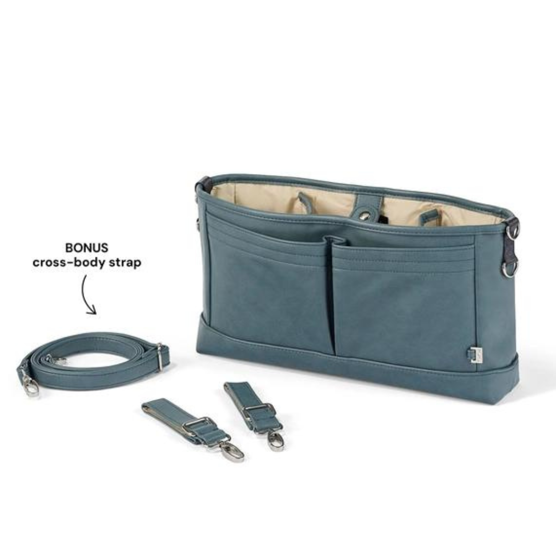 Faux Leather Stroller Organizer/Pram Caddy