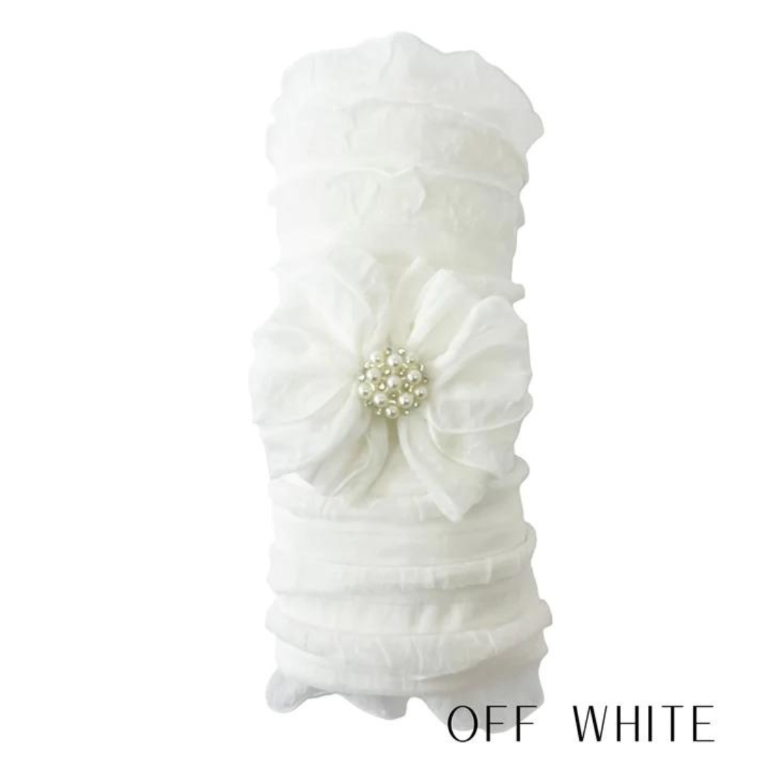 Rockin Royalty Ruffled Swaddle with Bow