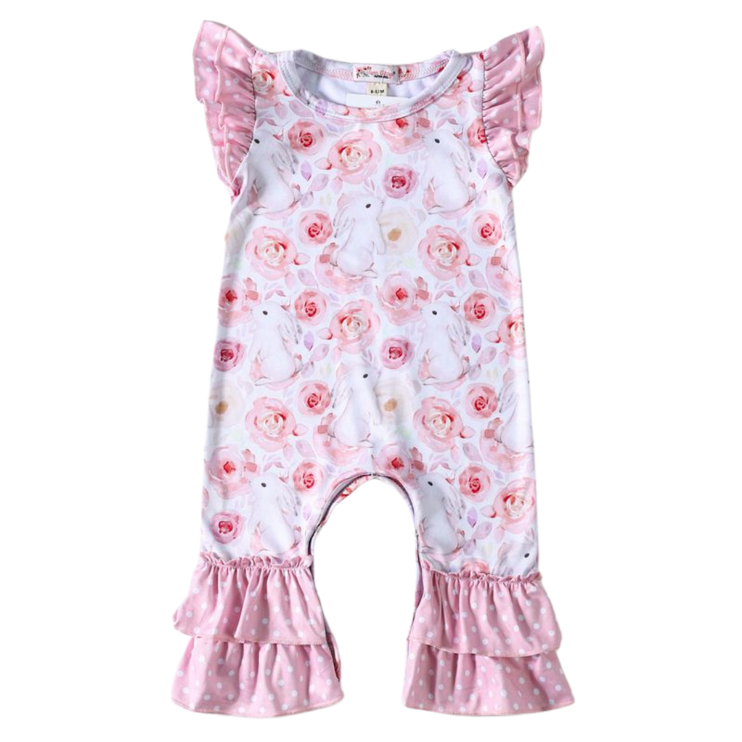 Bunny Blooms Romper