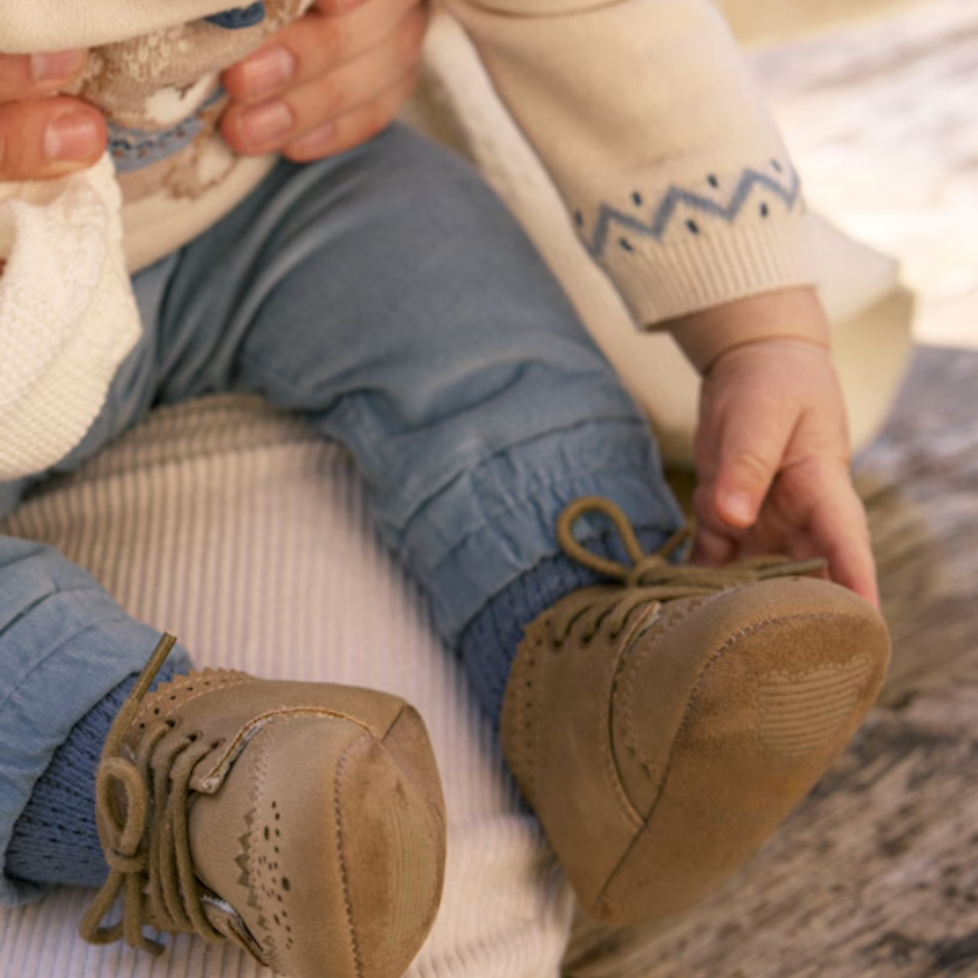 Baby Boy Eyelet Shoe