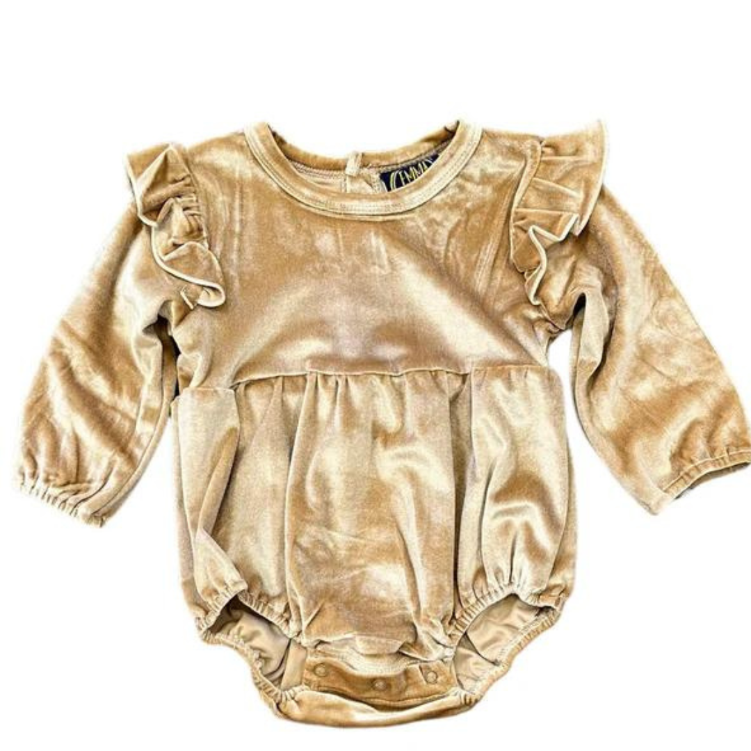 Everly L/S Velvet Bubble