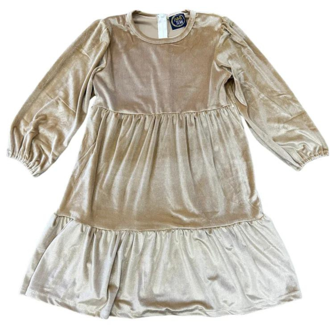 Kinsley L/S Velvet Dress