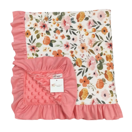Floral Wispy Blanket