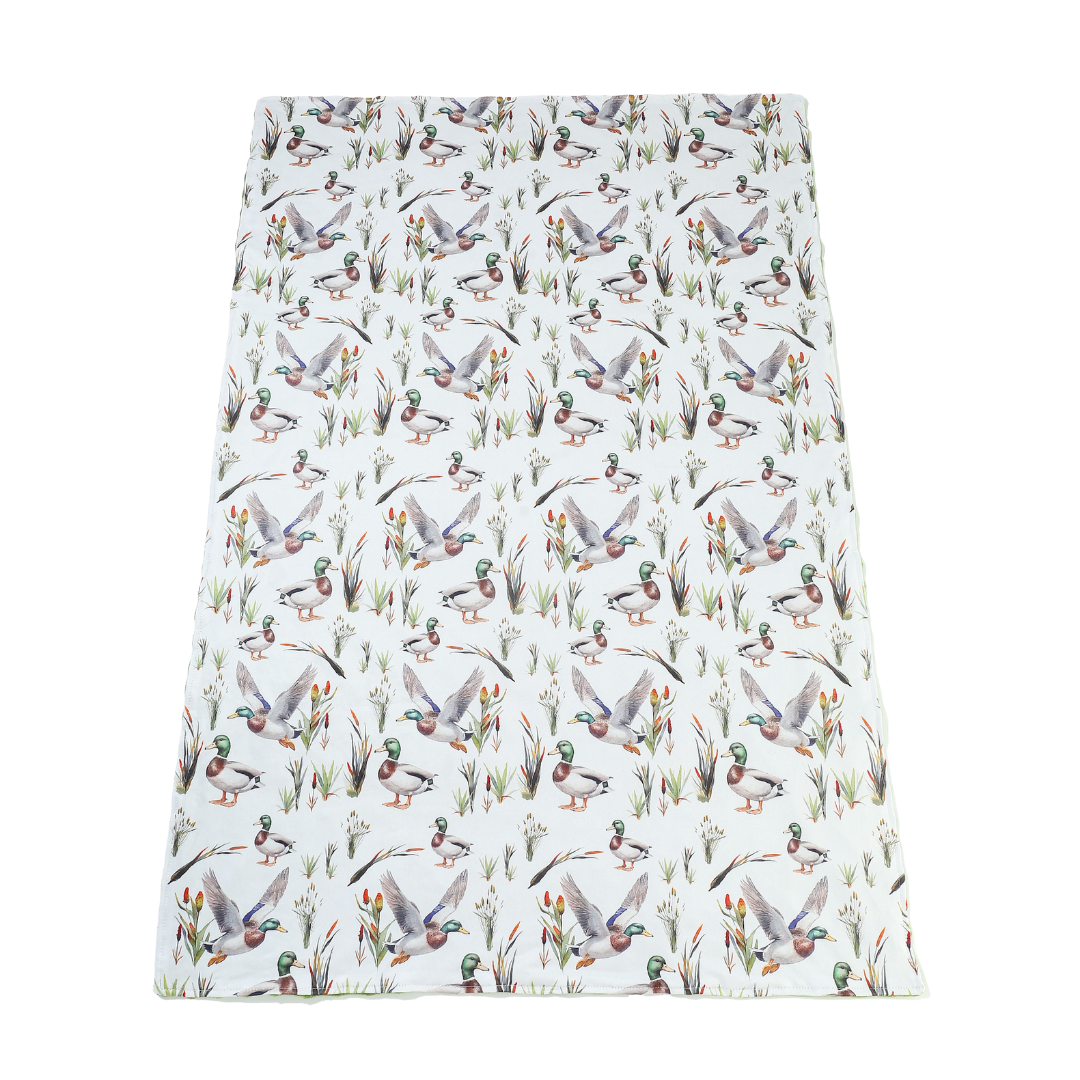 Cattail Duck Blanket