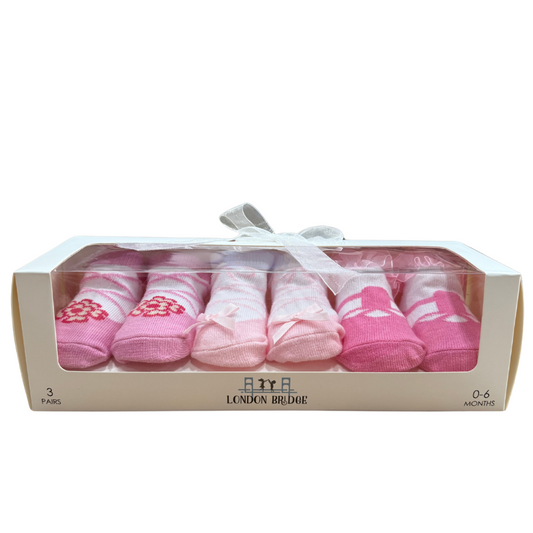 Girly Girl Socks Gift Set
