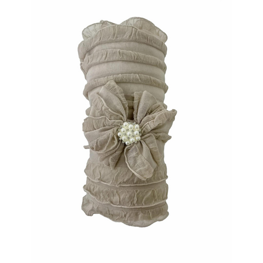 Rockin Royalty Ruffled Swaddle with Bow