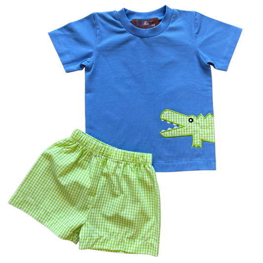 Later Gator Boys Short Set