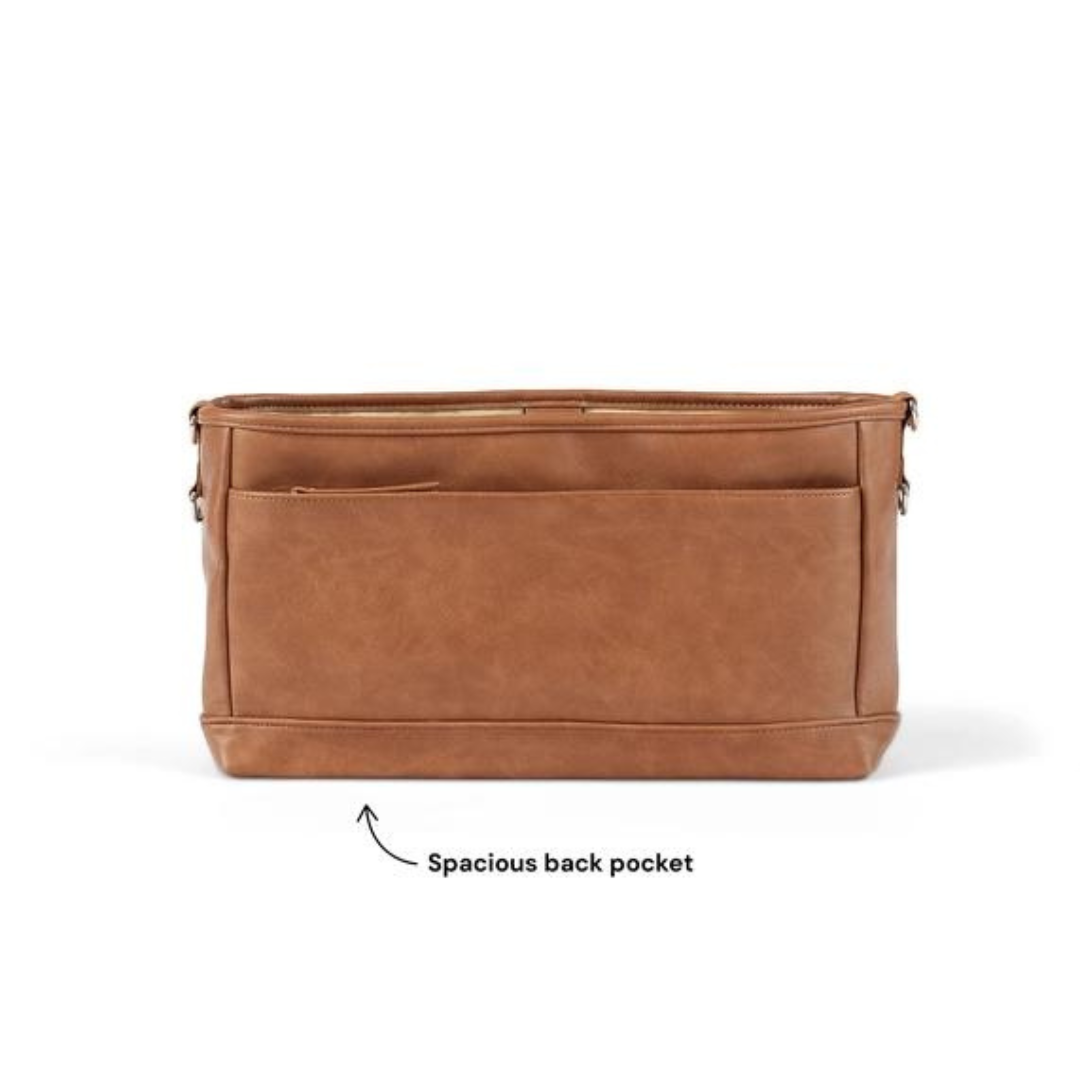 Faux Leather Stroller Organizer/Pram Caddy