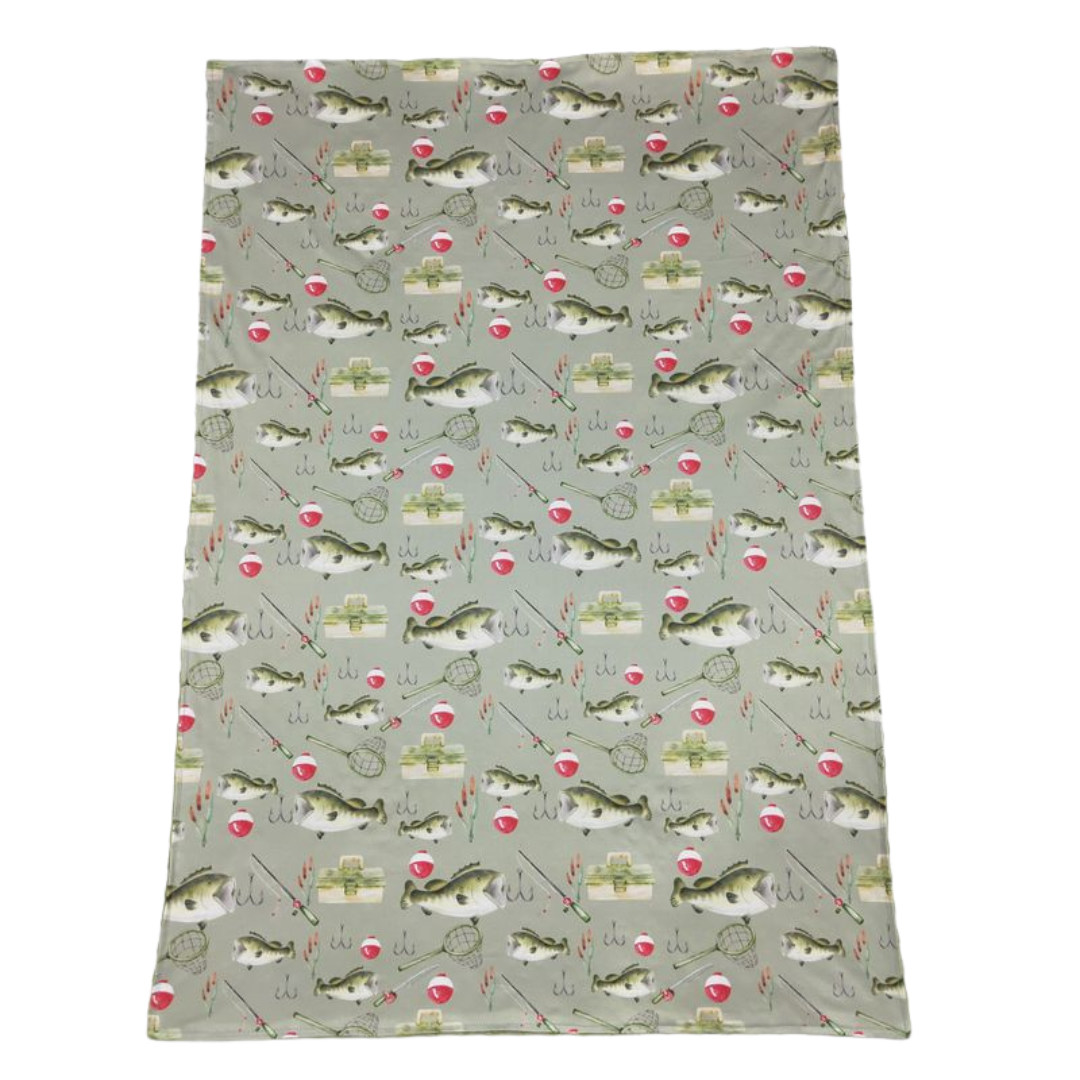 Big Mouth Bass Blanket