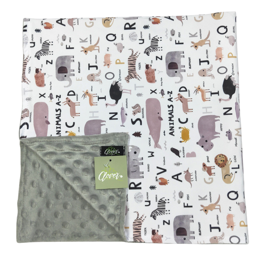 Animal Alphabet Blanket