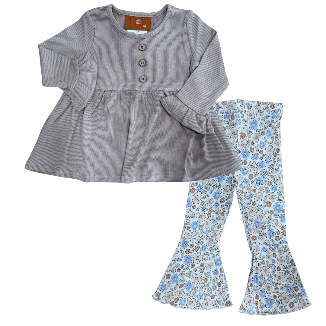 Hearthside Blooms Bell Bottom Set