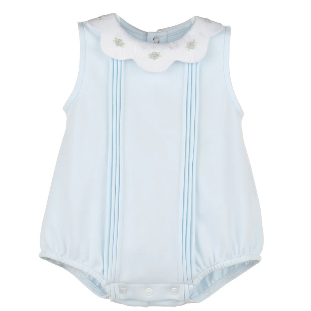 Blue Summer Home Scallop Bubble