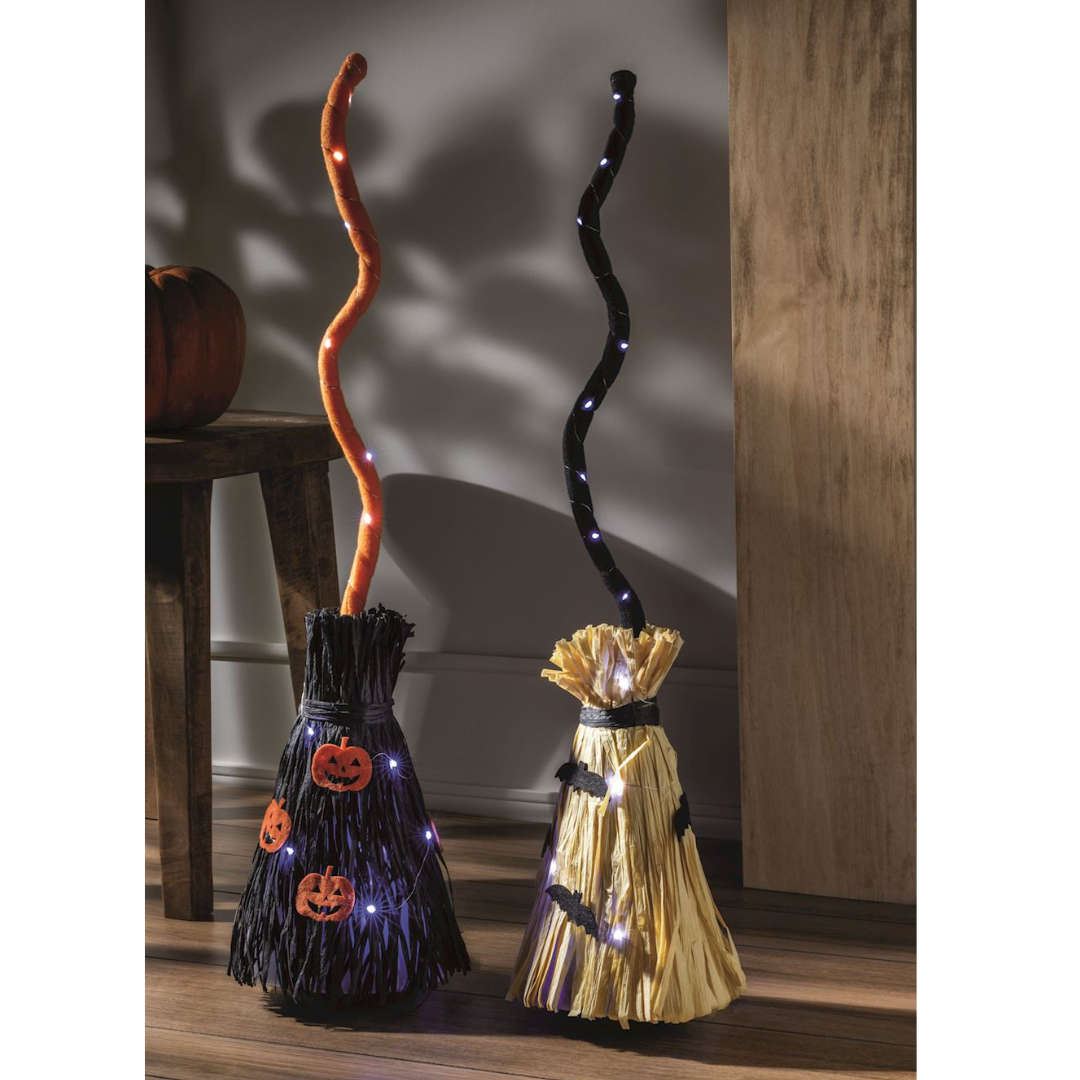 Halloween LED Sound Motion Broom