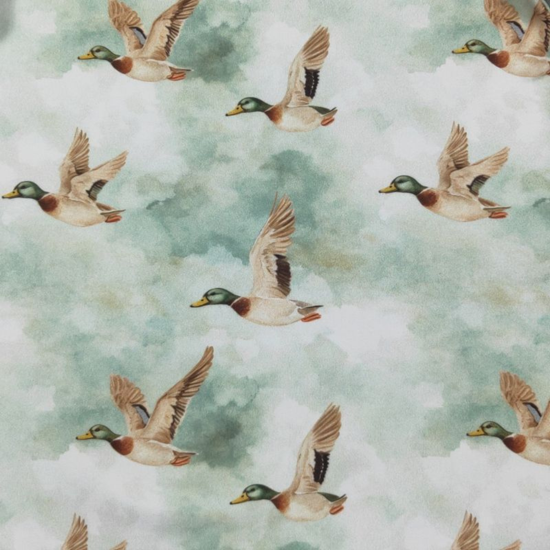 Cloudy Duck Boy Romper