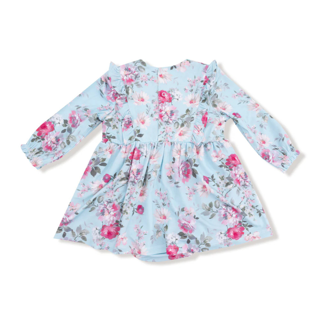Charlotte Floral L/S Bodysuit Dress