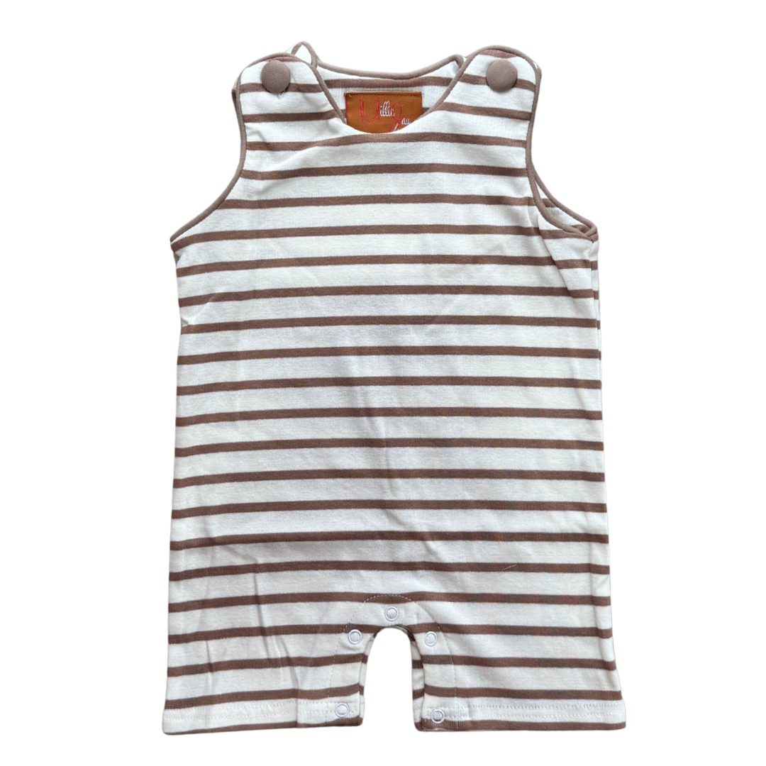 Mocha Stripe Jon Jon