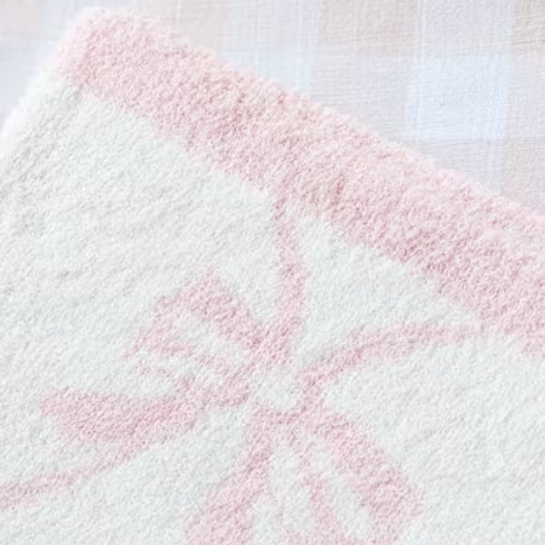 Chenille Bow Blanket