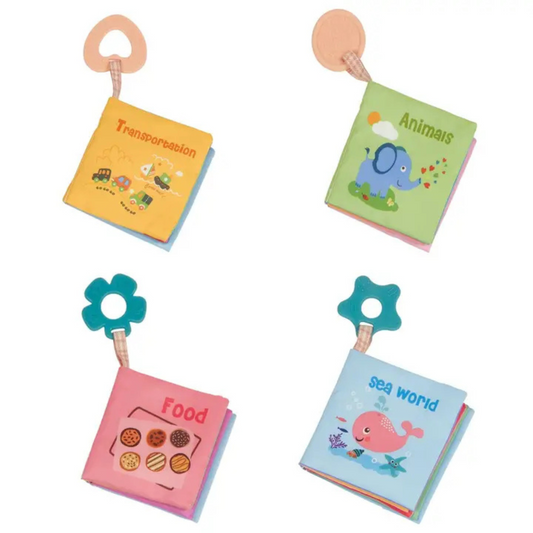 Cloth Books with Teether