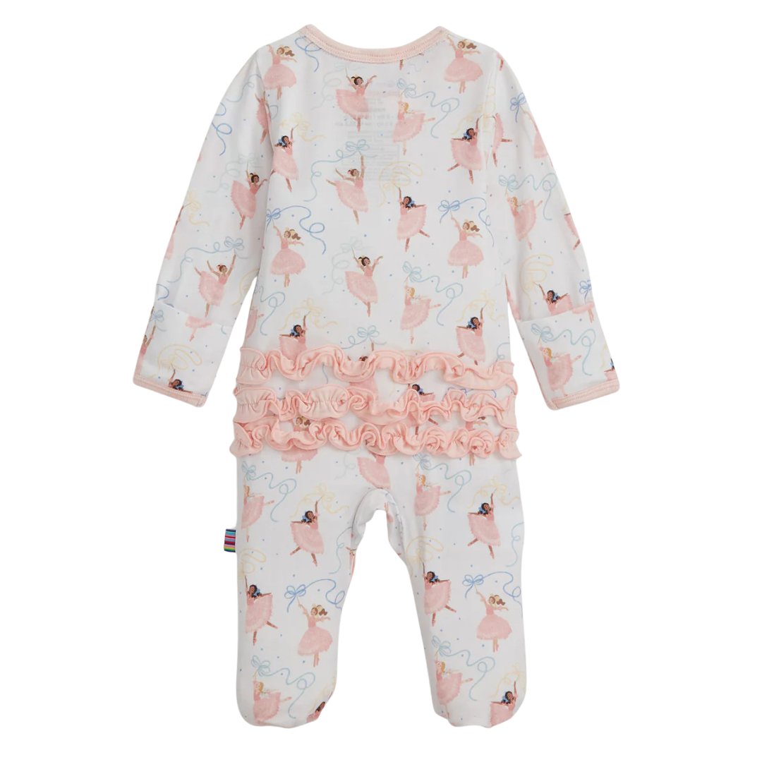 Pretty Plies Ruffle Footie