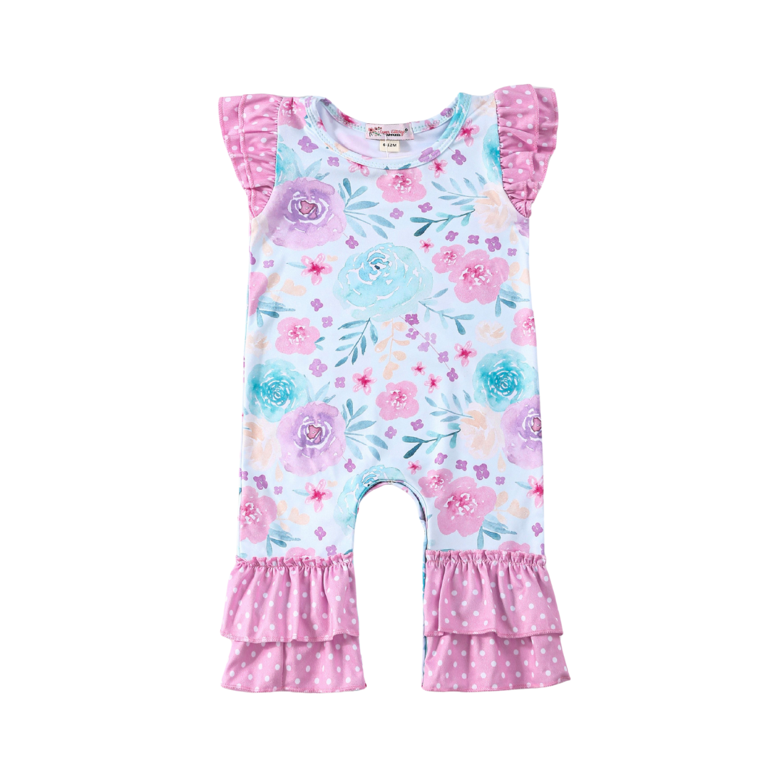 Delicate Floral Romper
