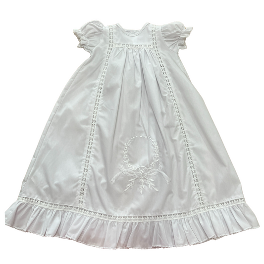 Veniecia EMB Wreath/Flower Day Gown