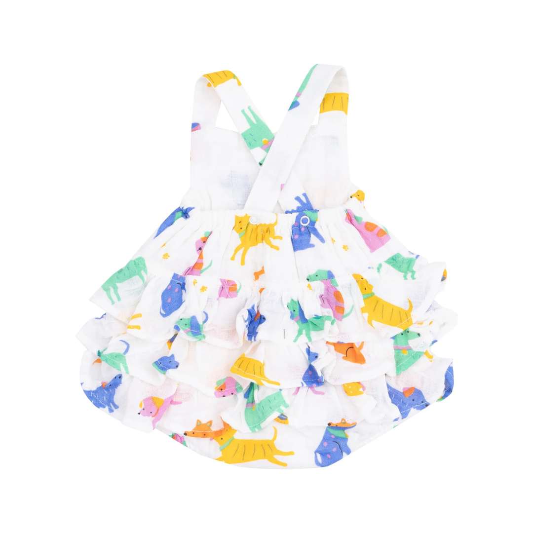 Good Dog Club Ruffle Sunsuit