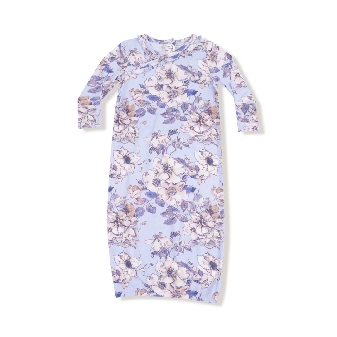 Woodrose Peri Kimono Gown