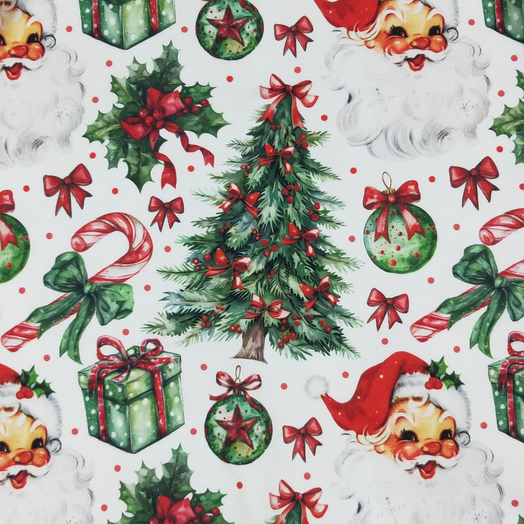 Jolly St. Nicholas Ruffled Romper