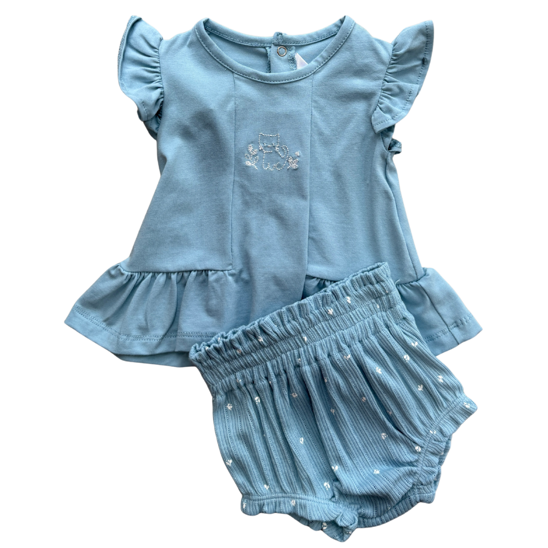 Sky Kitty Bloomer Set