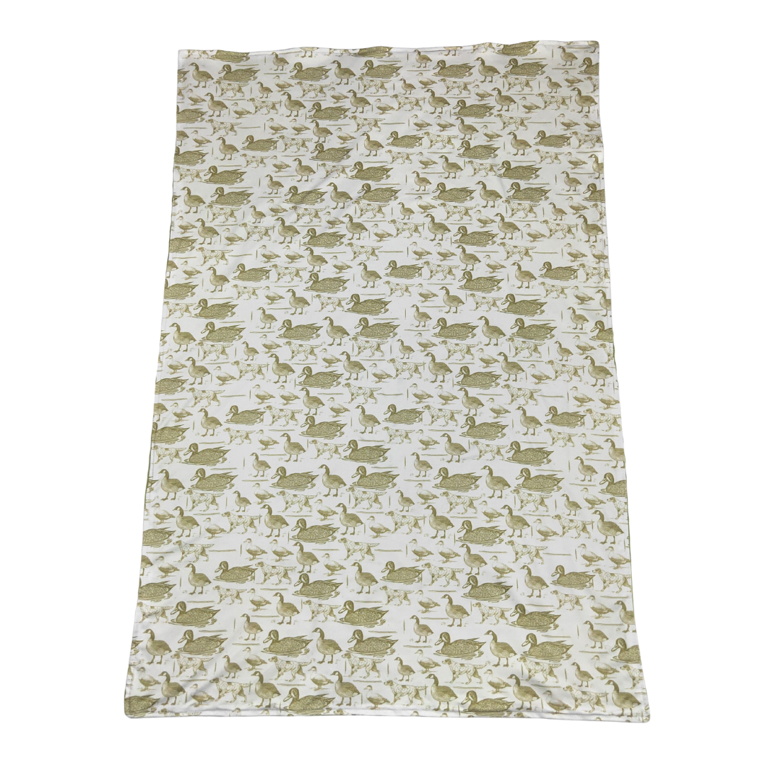 Olive Duck Hunt Blanket