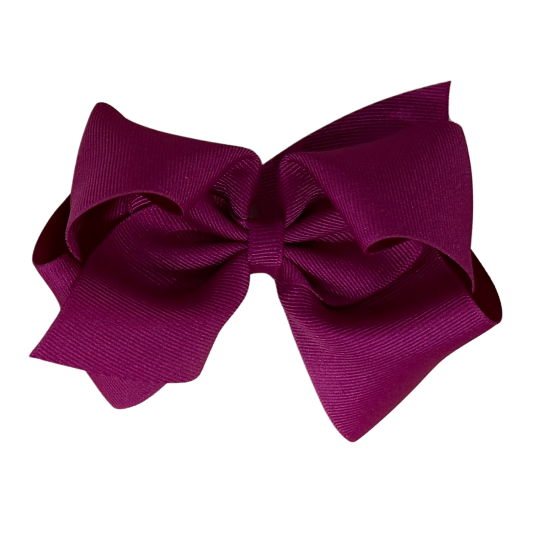 King Solid Grosgrain Wee Ones Bows