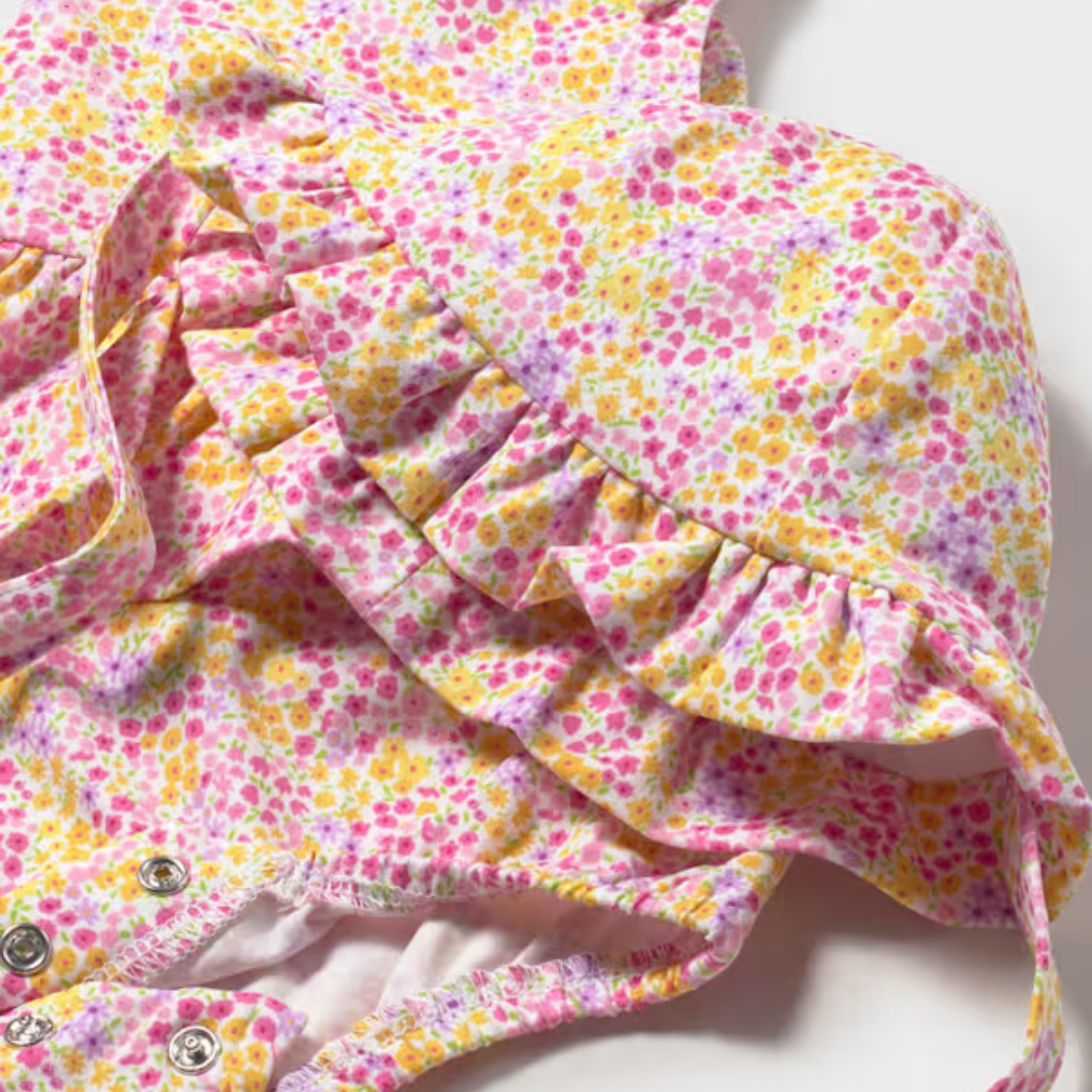 Sunshine Floral Bubble & Hat