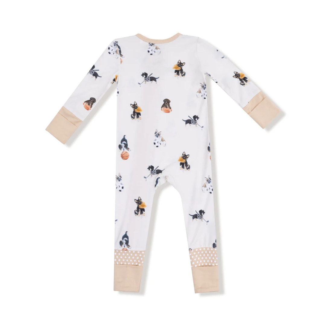 Sporty Puppies Convertible Romper