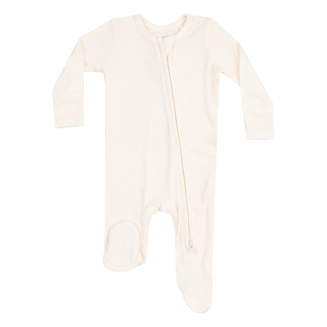 Sugar Swizzle Ribbed Footie