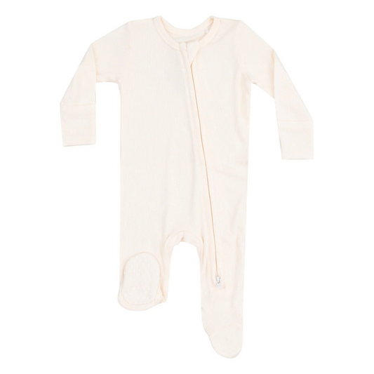 Sugar Swizzle Ribbed Footie