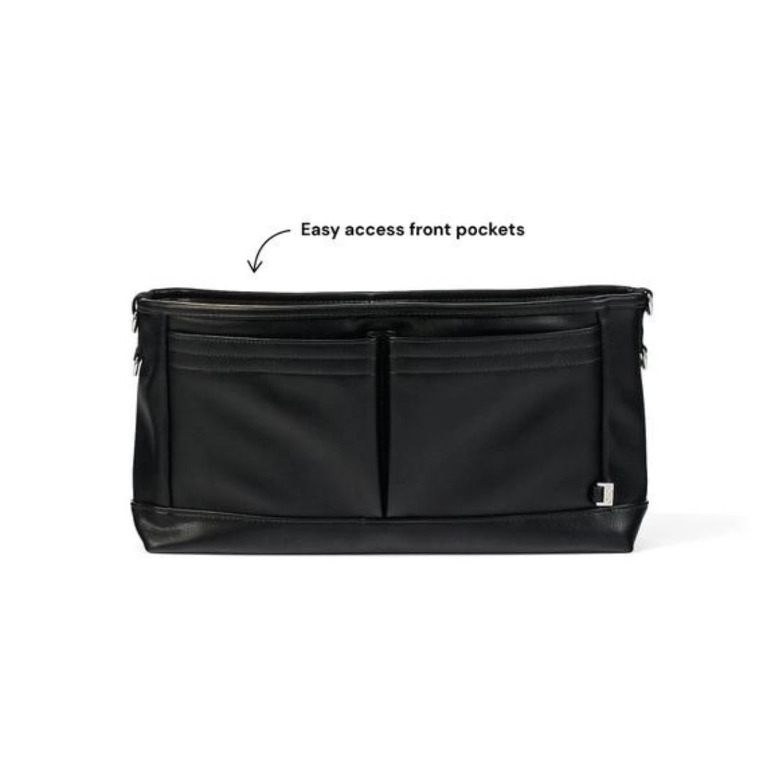 Faux Leather Stroller Organizer/Pram Caddy